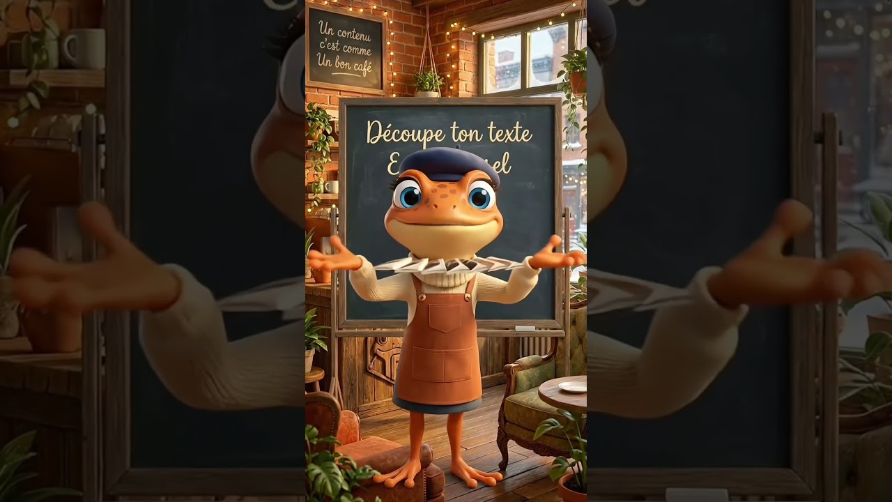 Astuce · un contenu, 5 formats, au Café des Créateurs