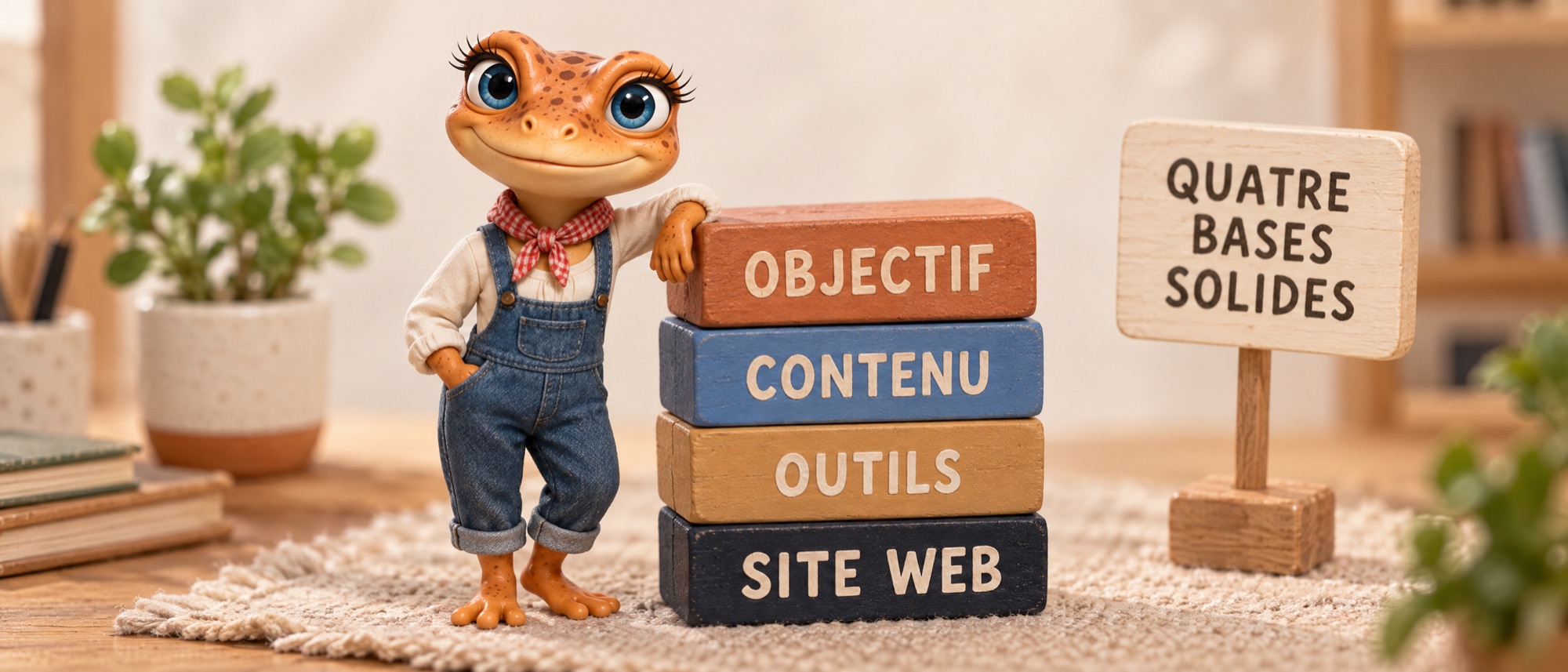 marketing en ligne : les 4 éléments de base, objectif, contenu, outils et site web