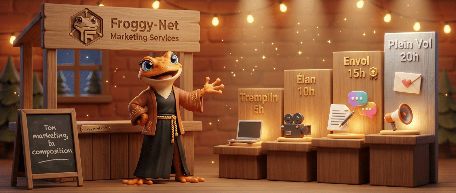 Marketing à la carte pour entreprise