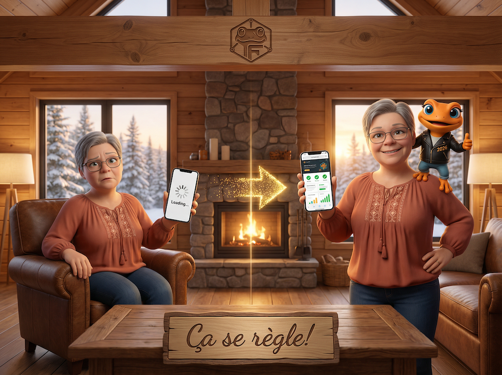 Plombier québécois qui produit son contenu social en bloc une fois par mois