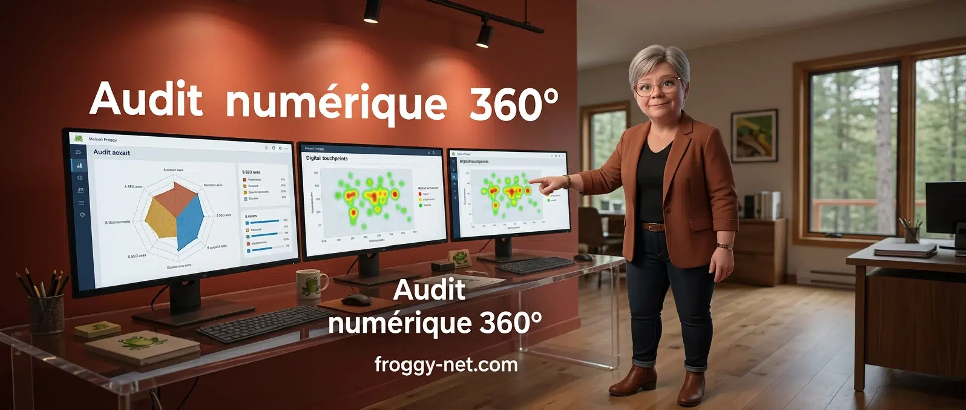 Petit groupe de clients qui échangent dans un commerce local