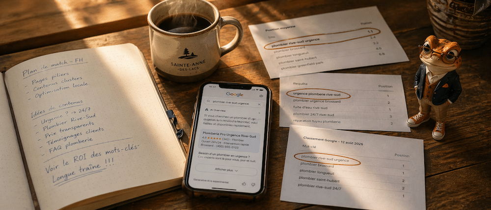 Apparaître dans les réponses IA