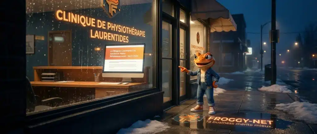 Pourquoi mon site web n&rsquo;attire pas de clients : la méthode Froggy-Net en 2026