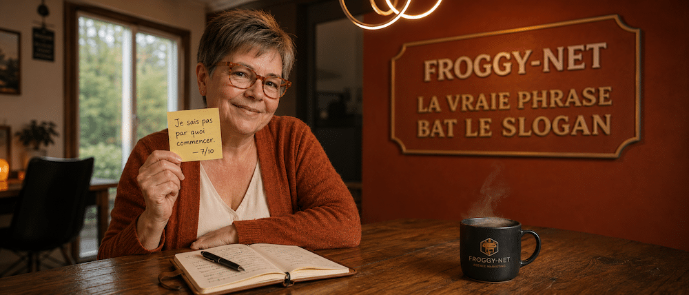 Écrire un post Facebook qui marche — recette vraie phrase client café Zoom