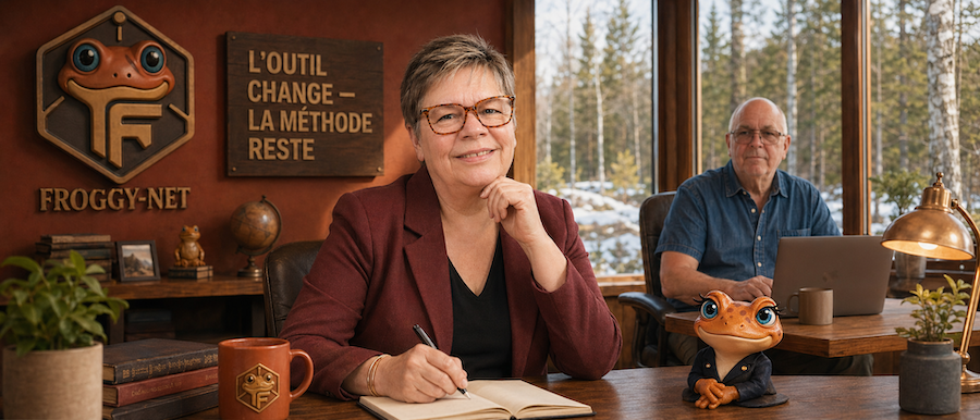 Valérie Payotte, cofondatrice et directrice créative de Froggy-Net