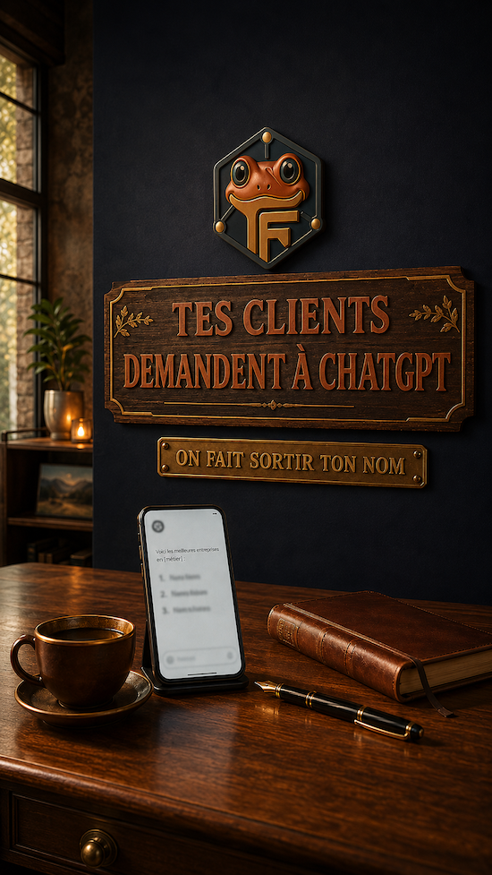 Programme Froggy pour sortir dans les recherches IA et ChatGPT