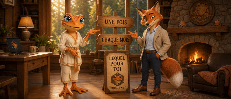 Le Démarrage ou un forfait mensuel : lequel choisir?
