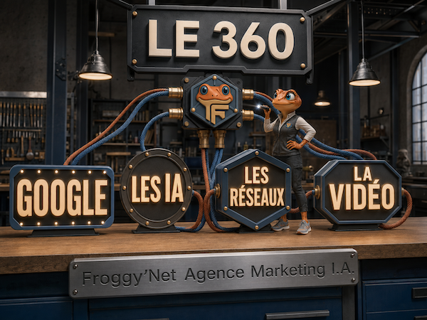 Le marketing 360 : Google, les IA, les réseaux, la vidéo