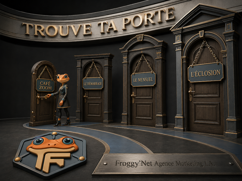 Les quatre forfaits Froggy-Net, Trouve ta porte