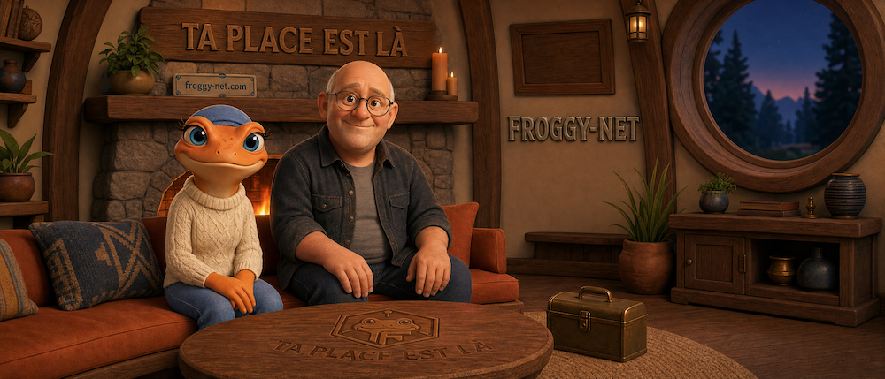 Mini Froggy et Daniel répondent aux questions sur la visibilité dans les IA