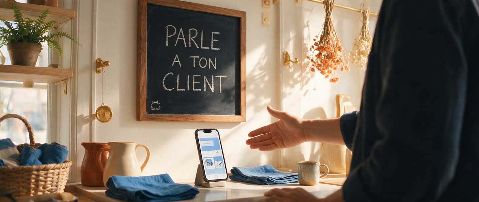 Ardoise « Parle à ton client », erreurs de débutant à éviter sur Instagram