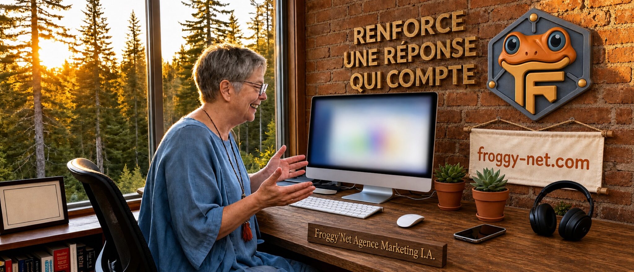 Valérie renforce une réponse importante sur une page prioritaire