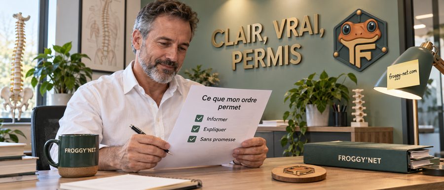 Clinique dans ChatGPT : un chiropraticien de Laval relit ce que son ordre permet avant d'écrire pour les IA