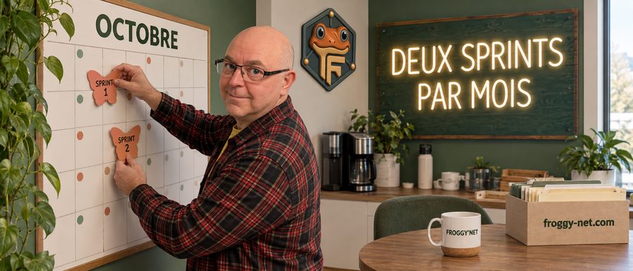 Réseaux sociaux clinique loi 25 : Daniel place deux mini-sprints sur le calendrier d'une clinique de Laval