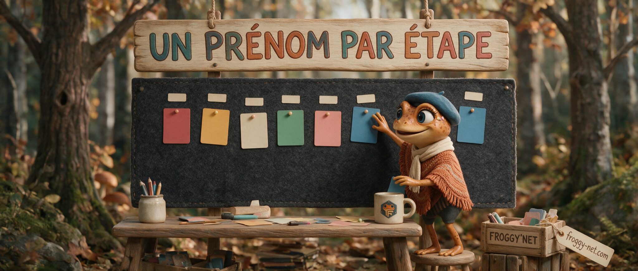Déléguer la gestion des réseaux sociaux : Mini Froggy met un prénom devant chaque étape, à la Maison Froggy