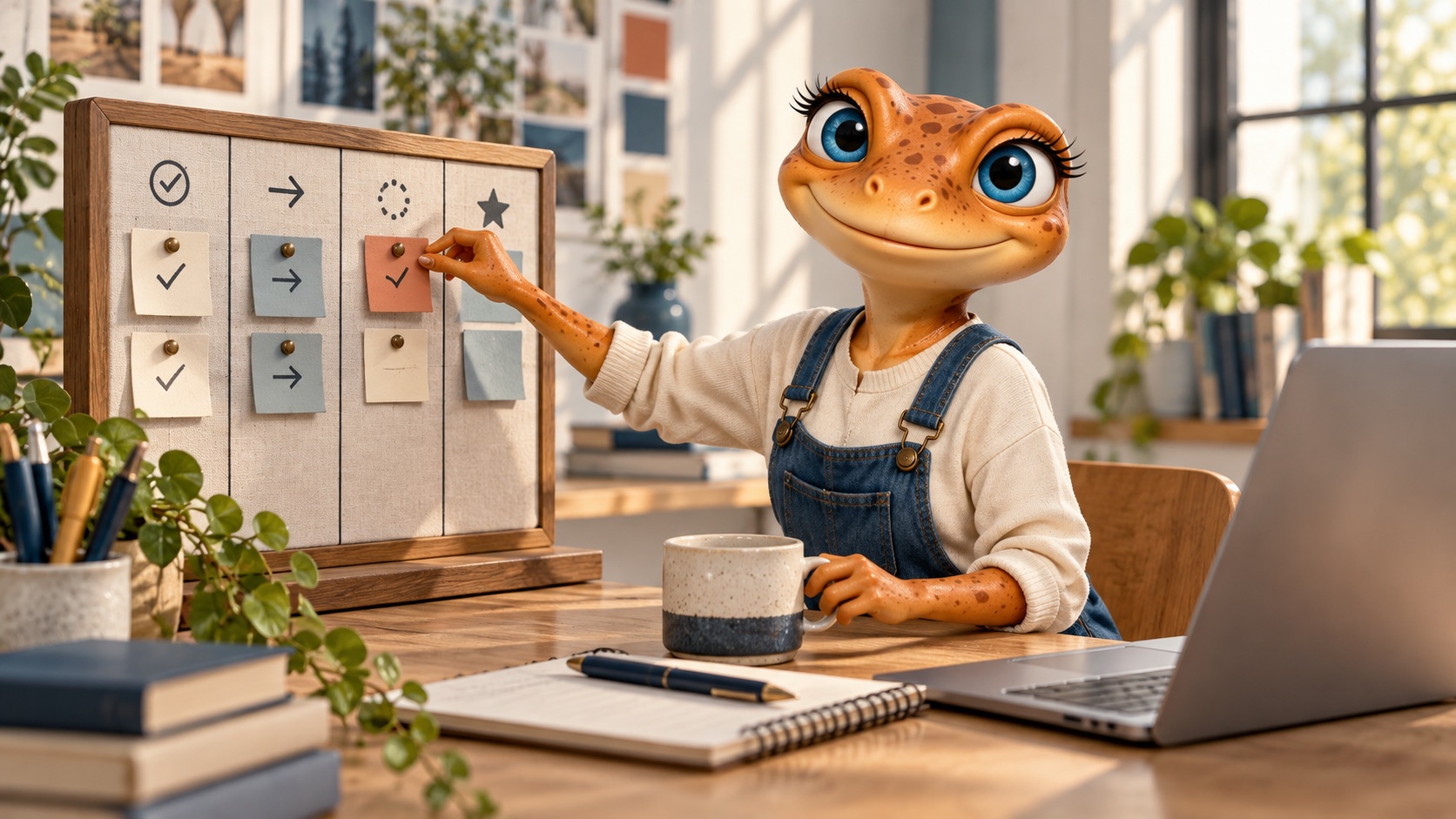 Mini Froggy fait avancer le travail — Élan
