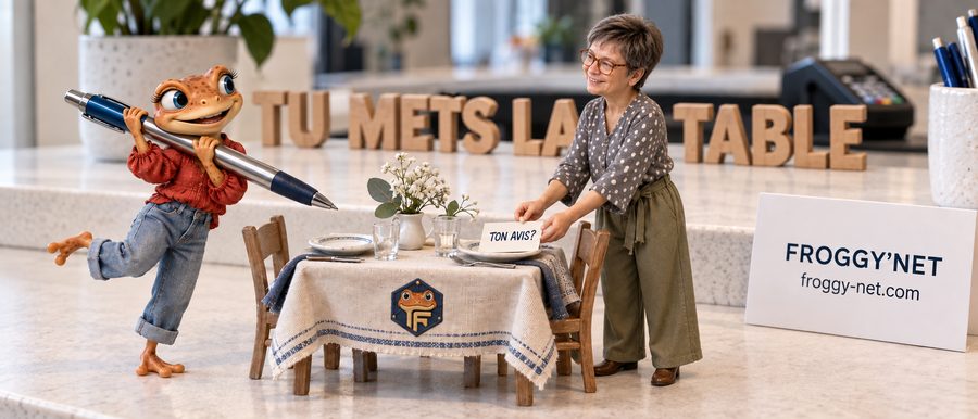 Avis Google clinique : Mini Froggy et Valérie miniatures dressent la table, « Tu mets la table »