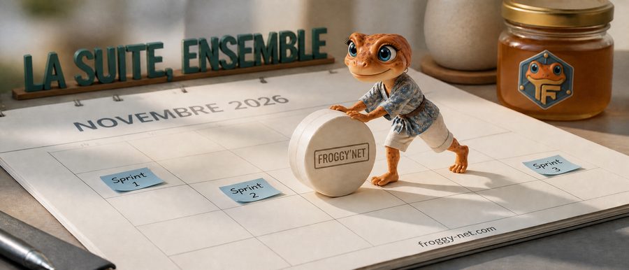 Préparer la suite de son plan marketing un sprint à la fois : Mini Froggy fait avancer un calendrier de novembre